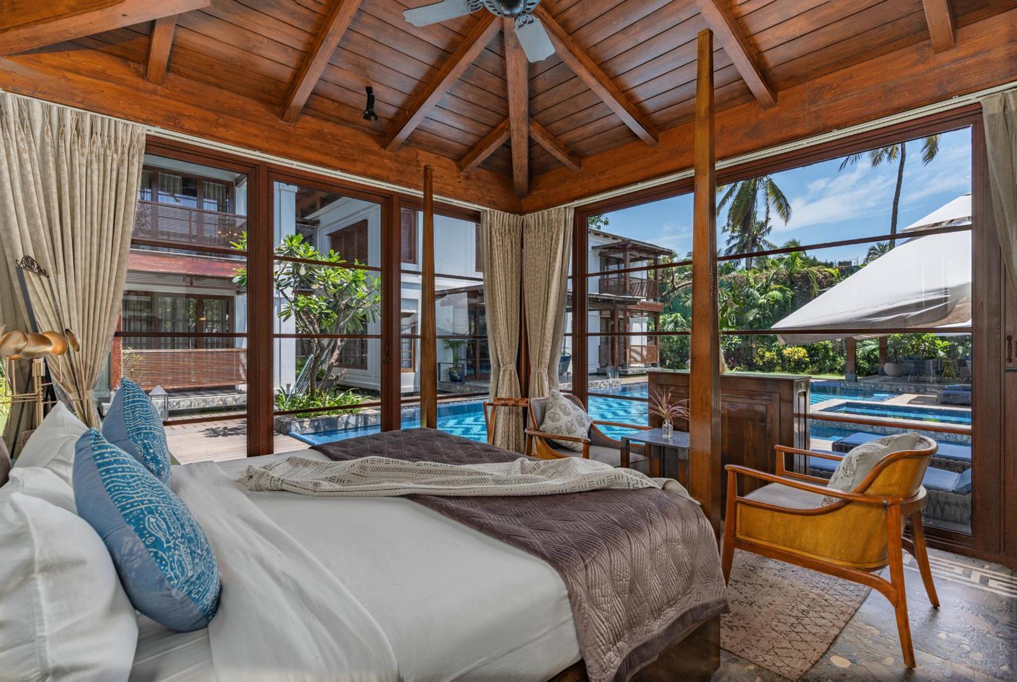 Azara Beach House - 5 Bhk Designer Villa, Candolim Beach Eksteriør bilde