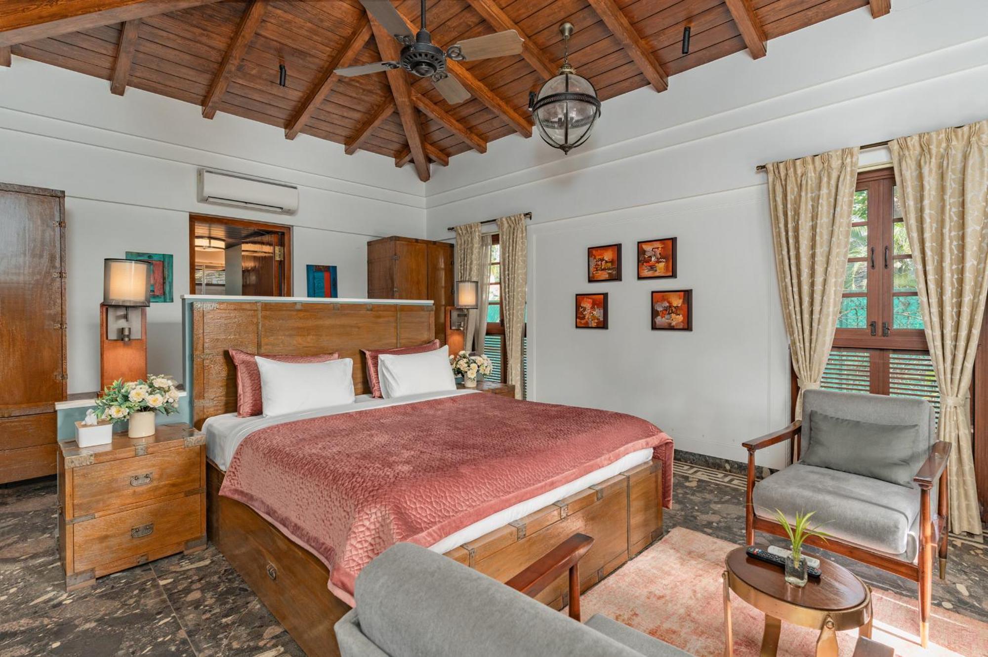 Azara Beach House - 5 Bhk Designer Villa, Candolim Beach Eksteriør bilde