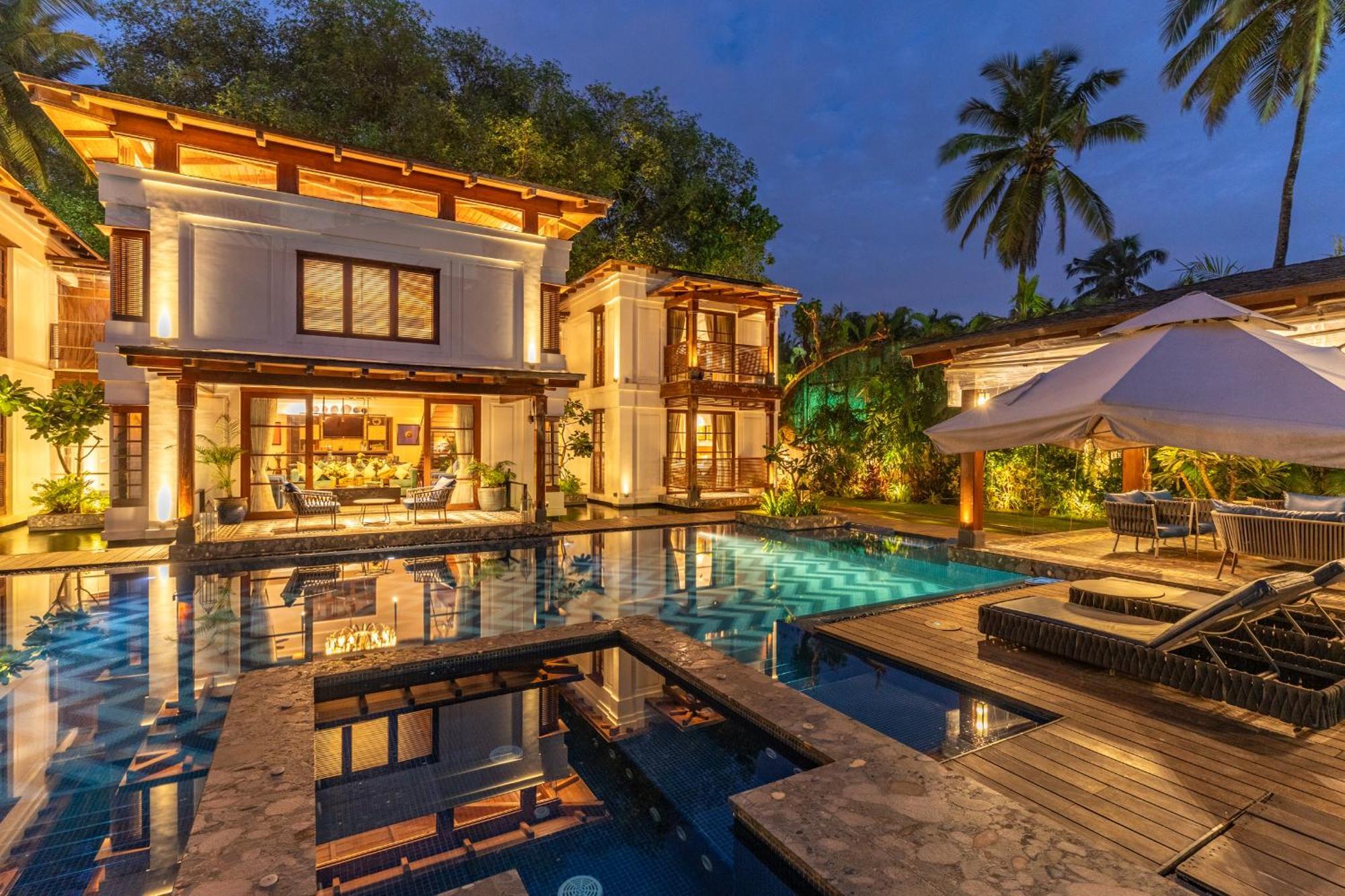 Azara Beach House - 5 Bhk Designer Villa, Candolim Beach Eksteriør bilde